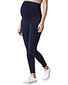 Seraphine Tammy Leggings Premaman Sopra la Pancia - Bambù Senza Cuciture - Blu Leggings