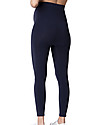 Seraphine Tammy Leggings Premaman Sopra la Pancia - Bambù Senza Cuciture - Blu Leggings