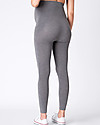 Seraphine Tammy Leggings Premaman Sopra la Pancia - Bambù Senza Cuciture - Grigio Leggings