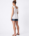 Seraphine Top Premaman e Allattamento in Pizzo Sangallo Abigail - Bianco - 100% Cotone T-shirt