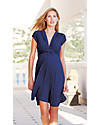 Seraphine Vestito Premaman e Allattamento con Nodo  Jolene - Blu Navy Vestiti_