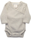 Serendipity Organics Body Neonato e Prematuri Cachi/Écru - Cotone Bio Body Manica Lunga