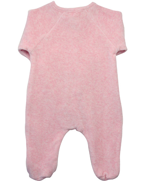 Serendipity Organics Tutina Neonati e Prematuri Ciniglia Rosa - Cotone Bio Tutine Lunghe