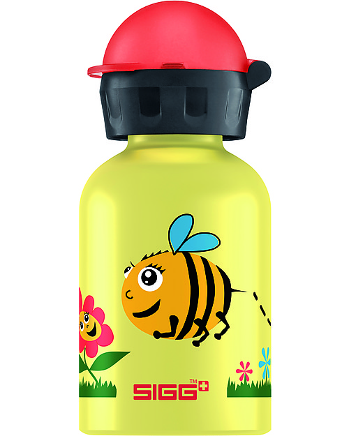 Sigg Borraccia Bumble Bee 0,3 L con Beccuccio Antigoccia - Leggera, sicura  e atossica unisex (bambini)