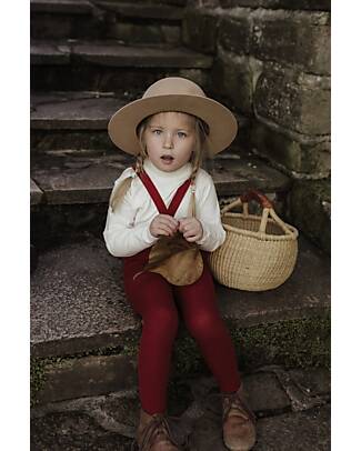 Silly Silas Calzamaglia con Bretelle - Maple Leaf - 100% Cotone Bio Certificato GOTS Calze