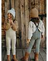 Silly Silas Calzamaglia con Bretelle senza Piedi - Granite Grey - Lana Merino e Cotone Bio Calze
