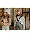 Silly Silas Calzamaglia con Bretelle senza Piedi - Granite Grey - Lana Merino e Cotone Bio Calze