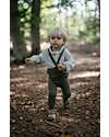 Silly Silas Calzamaglia con Bretelle - Verde Oliva - 100% Cotone Bio Certificato GOTS Calze