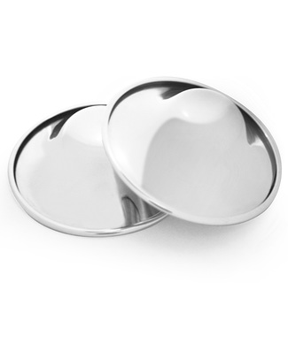 Silverette Coppette Paracapezzoli in Argento - un Rimedio Naturale contro Ragadi al Seno Coppette D'Argento