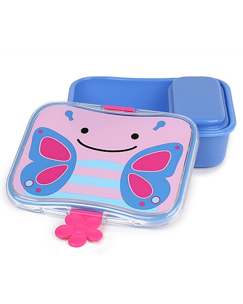 Skip Hop Contenitore Portapranzo, Farfalla - Perfetto per la Scuola o per il Parco! Contenitori Termici