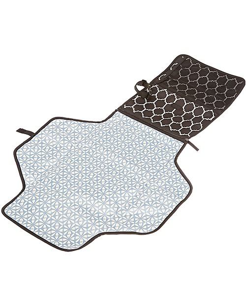 Skip Hop Pronto, Fasciatoio Portatile, Onyx - Grande, imbottito, con tante tasche! Fasciatoi