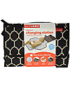 Skip Hop Pronto, Fasciatoio Portatile, Onyx - Grande, imbottito, con tante tasche! Fasciatoi