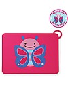 Skip Hop Tovaglietta Fold & Go in Silicone, Farfalla - 42 x 30,5 cm, Senza BPA, PVC, piombo, latex o ftalati Tovagliette_
