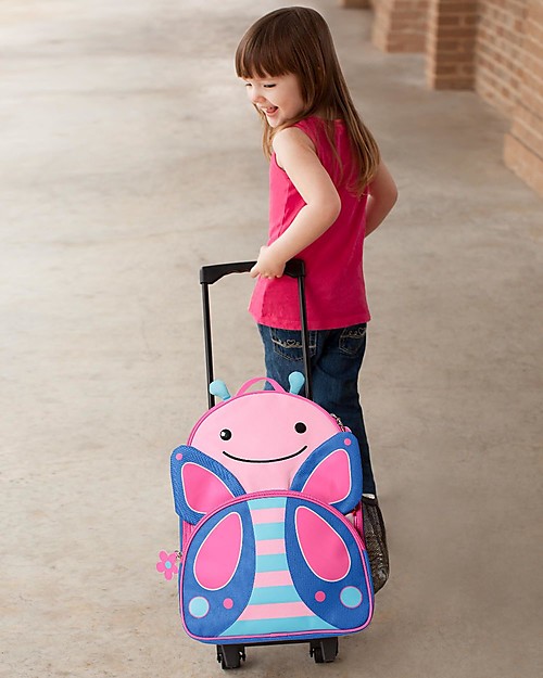 Skip Hop Trolley per Bambine, Farfalla - Perfetto per Viaggiare Borse da Viaggio