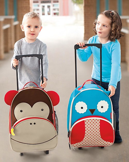 Skip Hop Trolley per Bambini, Gufo - Perfetto per Viaggiare Borse da Viaggio