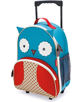 Skip Hop Trolley per Bambini, Gufo - Perfetto per Viaggiare Valigette