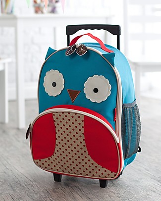 Skip Hop Trolley per Bambini, Gufo - Perfetto per Viaggiare Valigette