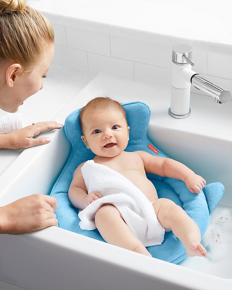 Vasca Da Bagno Neonato.Skip Hop Vaschetta Da Bagno Soft Per Lavandino 0 6 Mesi Balena Blu Unisex Bambini