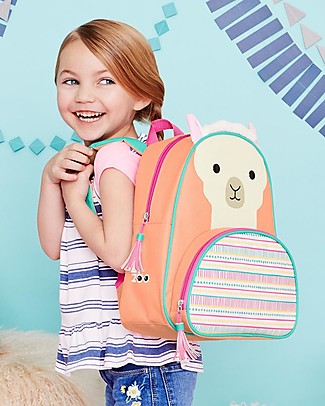 Skip Hop Zainetto Scuola per Bambine (dai 3 anni), Lama - Perfetto per l'Asilo Zainetti