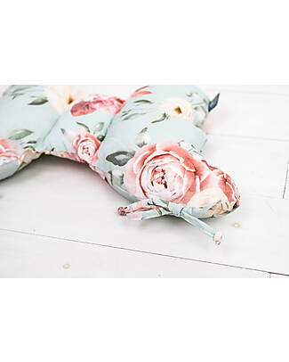 Sleepee Cuscino Farfalla - Fiore - 100% Cotone Oeko-Tex - Protegge dai Sobbalzi Cuscini Arredo