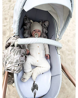 Sleepee Cuscino Farfalla - Jungle Powder Pink - 100% Cotone Oeko-Tex - Protegge dai Sobbalzi Cuscini Arredo