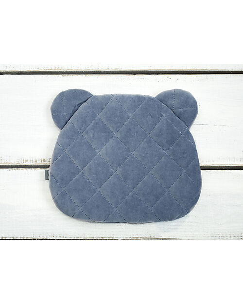 Sleepee Cuscino Royal Baby - Teddy Bear - Denim - Cotone Oeko-Tex Cuscini Arredo