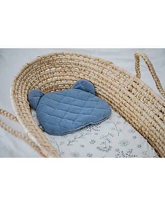 Sleepee Cuscino Royal Baby - Teddy Bear - Denim - Cotone Oeko-Tex Cuscini Arredo