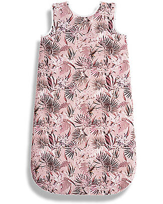Sleepee Sacco Nanna Grow Up - Jungle Powder Pink - TOG 2.5 - 100% Cotone Oeko-Tex - Cresce con il Tuo Bambino! Sacchi Nanna