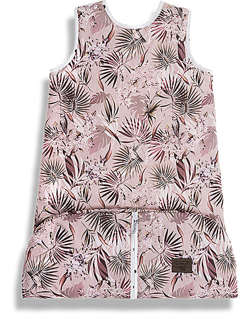 Sleepee Sacco Nanna Grow Up - Jungle Powder Pink - TOG 2.5 - 100% Cotone Oeko-Tex - Cresce con il Tuo Bambino! Sacchi Nanna