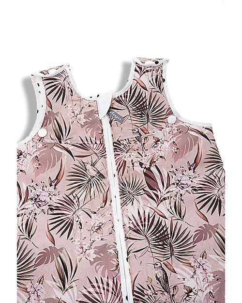 Sleepee Sacco Nanna Grow Up - Jungle Powder Pink - TOG 2.5 - 100% Cotone Oeko-Tex - Cresce con il Tuo Bambino! Sacchi Nanna