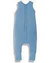 Sleepee Sacco Nanna Leggero con Gambe - Petrolio - TOG 1.5 - Cotone Oeko-Tex Sacchi Nanna