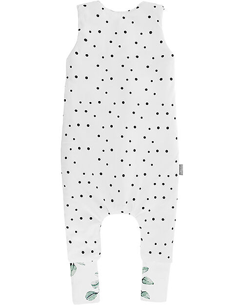 Sleepee Sacco Nanna Reversibile con Gambe - Grigio Melange - TOG 2.5 -  Cotone Oeko-Tex unisex (bambini)