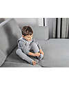 Sleepee Sacco Nanna Reversibile con Gambe - Grigio Melange - TOG 2.5 - Cotone Oeko-Tex Sacchi Nanna