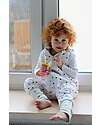 Sleepee Sacco Nanna Reversibile con Gambe - Grigio Melange - TOG 2.5 - Cotone Oeko-Tex Sacchi Nanna