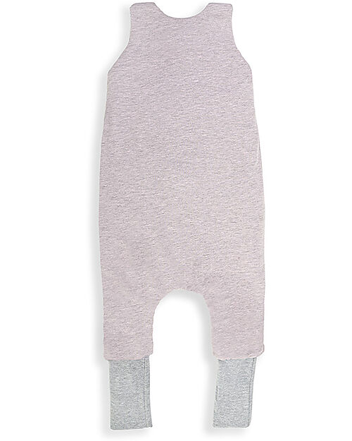 Sleepee Sacco Nanna Reversibile con Gambe - Rosa Melange - TOG 2.5 - Cotone Oeko-Tex Sacchi Nanna