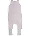 Sleepee Sacco Nanna Reversibile con Gambe - Rosa Melange - TOG 2.5 - Cotone Oeko-Tex Sacchi Nanna