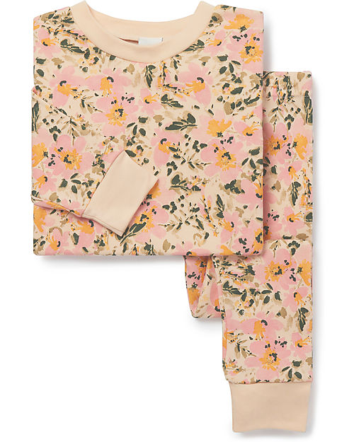 Sleepy Doe Pigiama a Maniche Lunghe - Floreale - 100% Cotone bio Pigiami