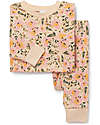 Sleepy Doe Pigiama a Maniche Lunghe - Floreale - 100% Cotone bio Pigiami