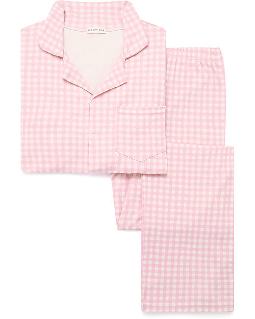 Sleepy Doe Pigiama Donna - Quadri - 100% Cotone bio Pigiami