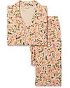 Sleepy Doe Set Pigiama Donna - Floreale - 100% Cotone bio Pigiami