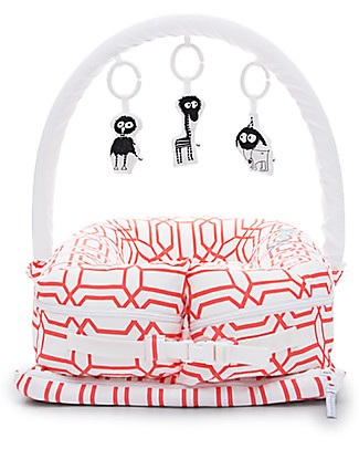 SleepyHead Barra Giochi per Riduttore Sleepyhead Deluxe + Pod (0-8 mesi), Bianco Riduttori