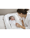 SleepyHead Riduttore Sleepyhead Deluxe+, da 0 a 8 mesi, Mint Trellis -100% cotone Oeko-Tex sfoderabile Materassi