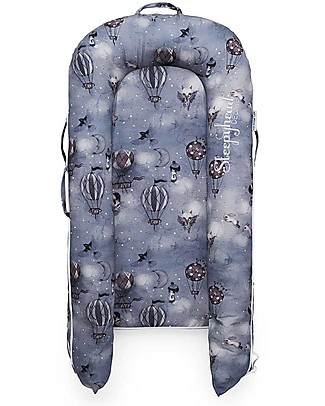 SleepyHead Riduttore Sleepyhead Deluxe+, da 0 a 8 mesi, Night Night - 100% cotone Oeko-Tex sfoderabile Riduttori