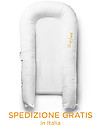SleepyHead Riduttore Sleepyhead Grand Pod, da 9 a 36 mesi, Bianco -100% cotone Oeko-Tex sfoderabile Riduttori Lettino