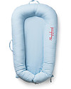 SleepyHead Rivestimento per Riduttore Sleepyhead Deluxe+ da 0 a 8 mesi, Celestial Blue - 100% cotone certificato Oeko-Tex Riduttori Lettino