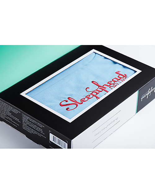 SleepyHead Rivestimento per Riduttore Sleepyhead Deluxe+ da 0 a 8 mesi, Celestial Blue - 100% cotone certificato Oeko-Tex Riduttori Lettino