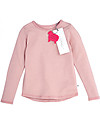 Smalls Maglia a Maniche Lunghe Bimba in 100% Lana Merino, Rosa Maglie Manica Lunga