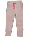 Smalls Pantalone Bambina 24/7 in 100% Lana Merino, Rosa Pantaloni Lunghi