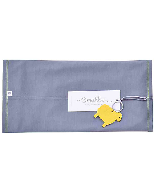Smalls Scaldacollo Bimbo in 100% Lana Merino, Grigio Sciarpe
