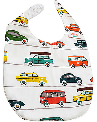 SmomLab Bavaglino Ginevra - Auto - Cotone Bio Bavagli a Bandana